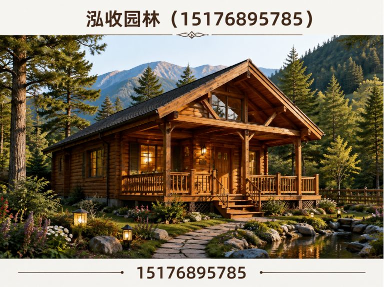 眉山防腐木凉亭展示图